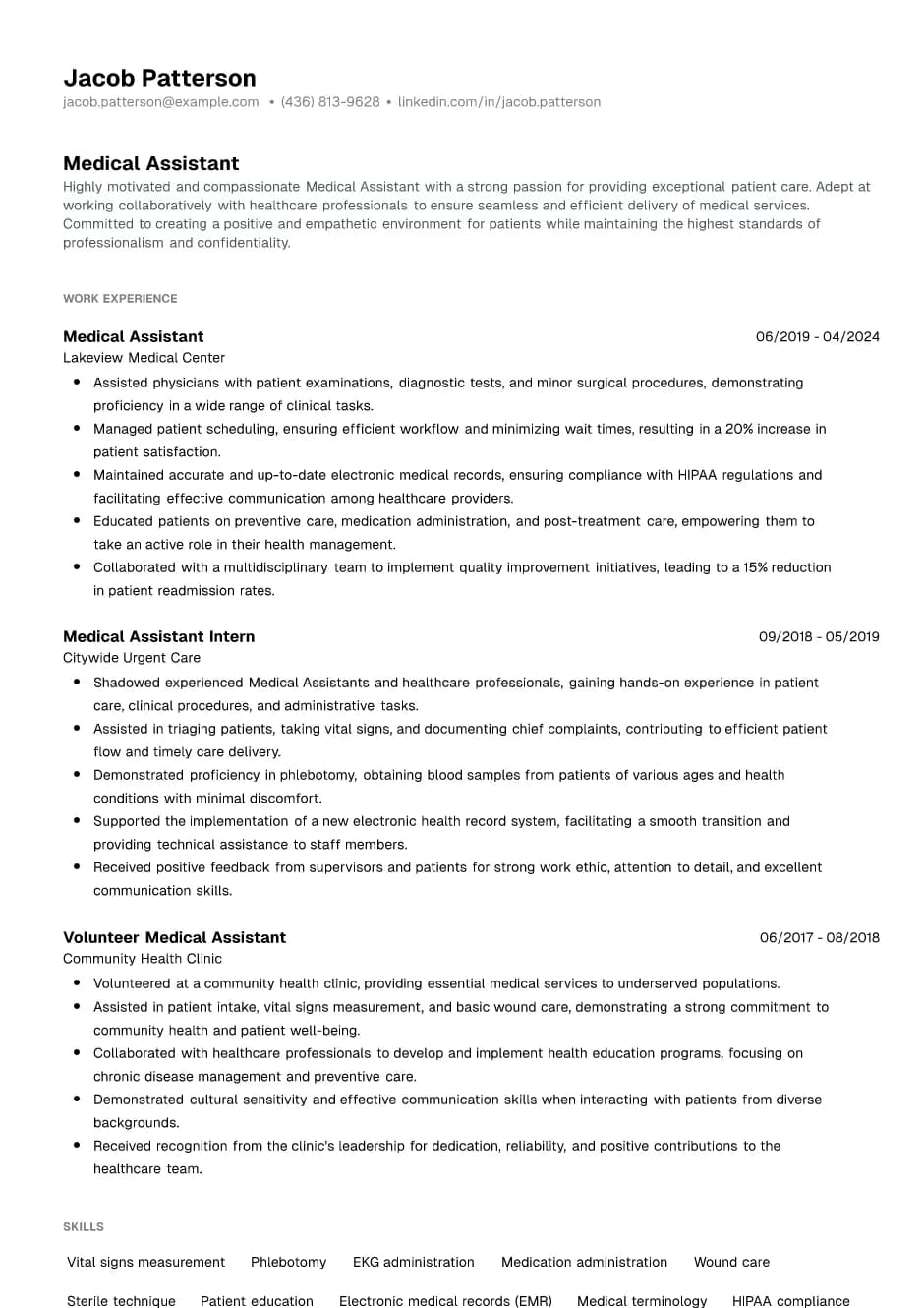 Medical Assistant
